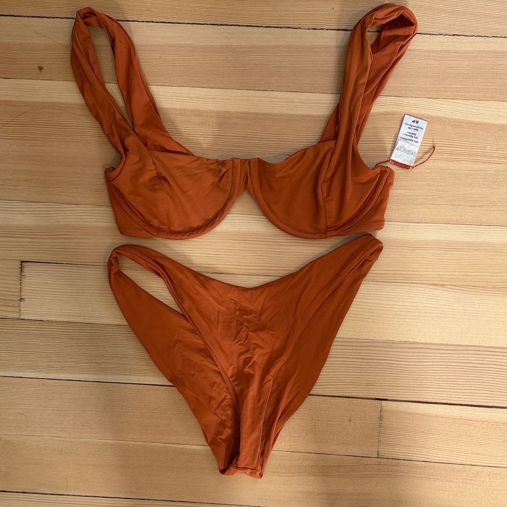 L*Space Rust Bikini Set